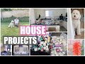 HOUSE PROJECTS! Organizing, Unpacking & Cleaning | February 2021