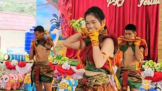 การแสดงชุดคีตะมวยไทย | โรงเรียนวัดภูเขาทอง