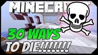 Minecraft | I WANT TO DIE!! | 30 Ways to Die Custom Map part 1