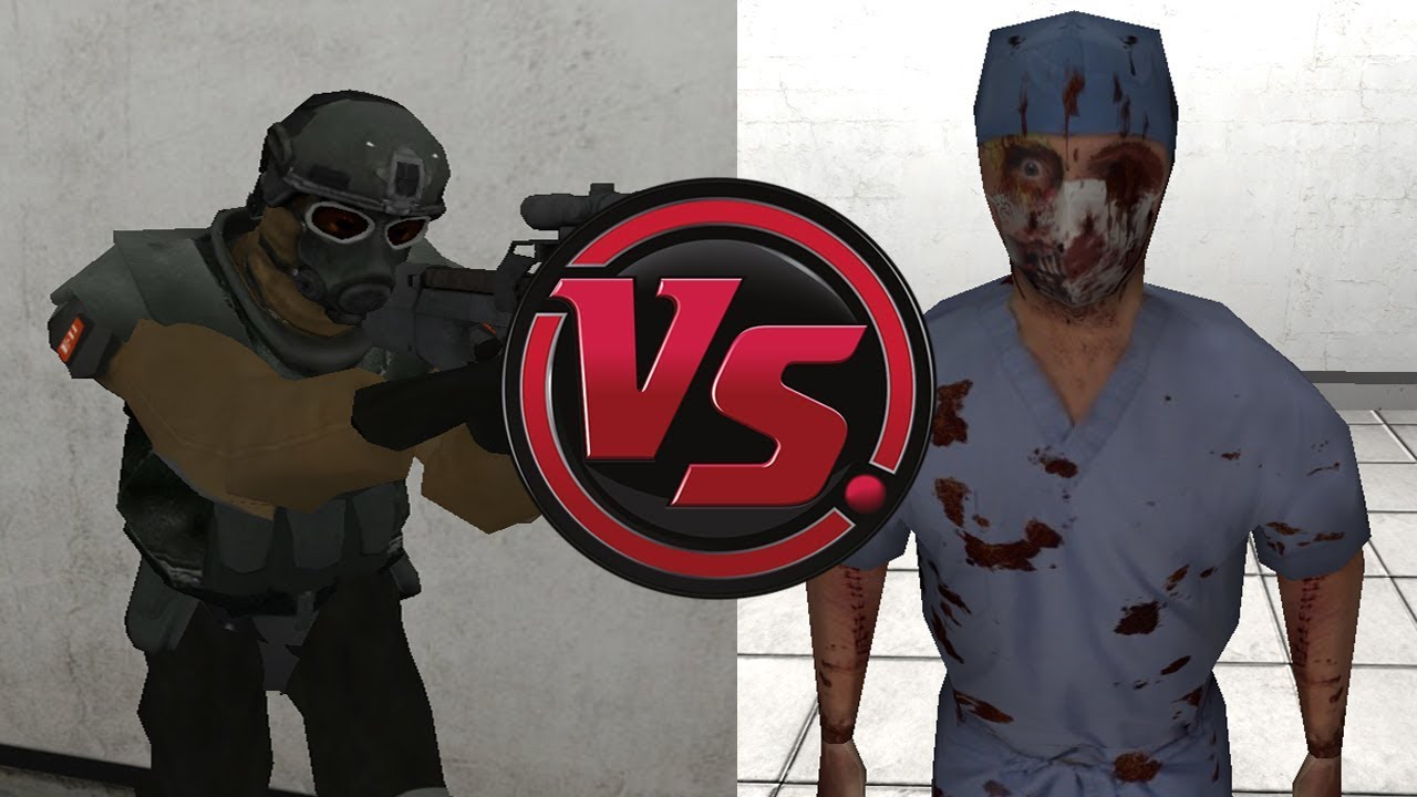 SCP Containment Breach : MTF vs ZOMBIE (Person Infected SCP-008