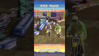 The 2002 Anaheim 2 Supercross Was an Epic Race #supercross #dirtbike #supermotocross