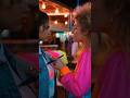 Paint Covered Her Shirt… She Covered the Distance 🎨 #fightback #fairground #shorts