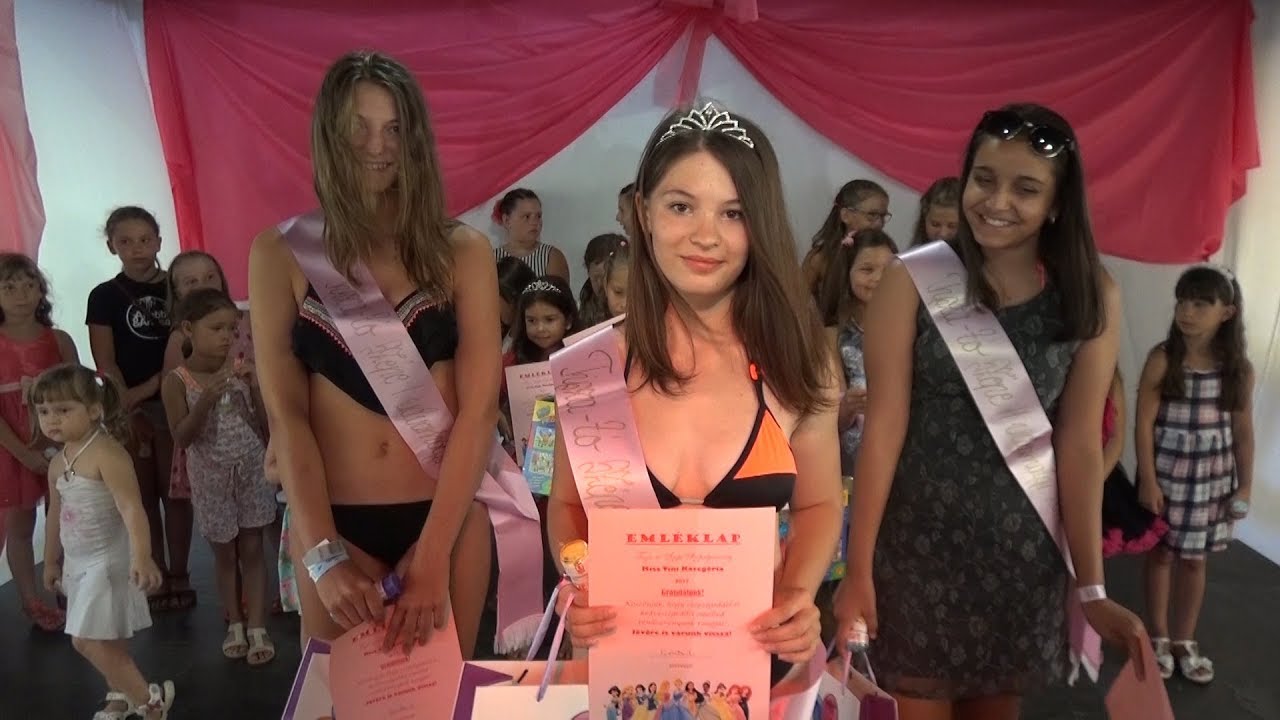 Tisza-tó Szépe 2017. Gyermekszépségverseny Abádszalók - YouTube