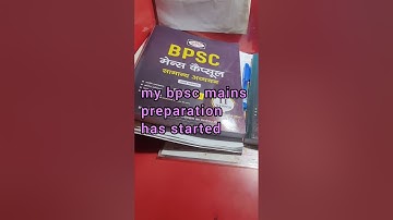 my bpsc mains preparation has started#bpsc #bpscmains #bpscmainstestseries #upsc #pcs #studenter