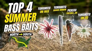 4 BEST Summer Bass Baits You NEED to Throw! (North to South)