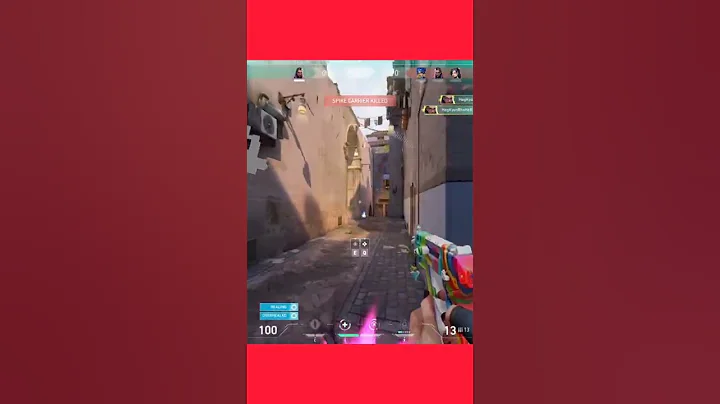 1v5 ace clutch on ascent first round #valorant  #1v5 #round #clutch #ace