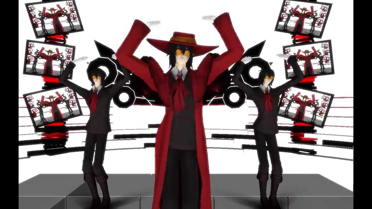 [MMD HELLSING]Alucard is the real gentleman