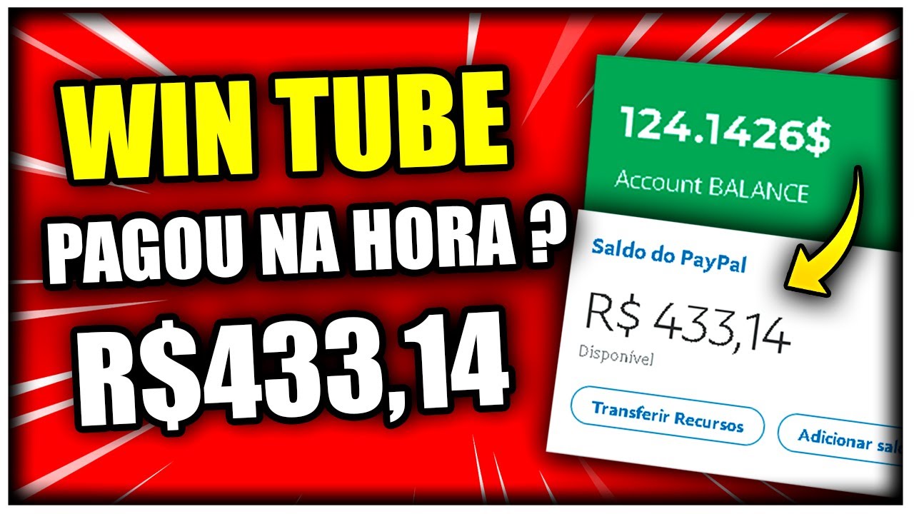 Wintube PAGA MESMO NA HORA ? Wintube 2022 / Wintube como FUNCIONA ?