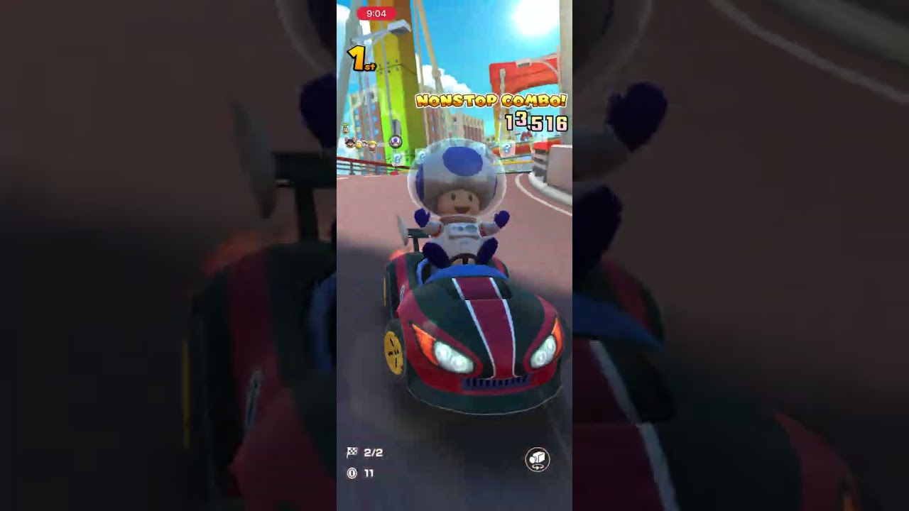 Mario Kart Tour - Winter Tour Toadette Cup