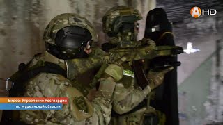 Бойцы Росгвардии нейтрализовали «террористов» в Мурманской области