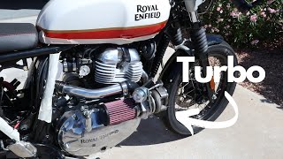 Turbo Royal Enfield INT650 Racer Build  Part ONE