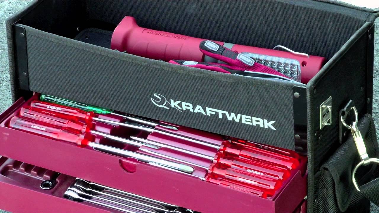 Valise caisse d'outil et d'outillage COMPLETO KRAFTWERK