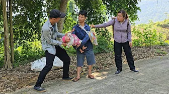 What will Thu do when she sees the chicken thief carrying his child begging?