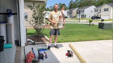 How to Install Bird Feeder on Post
