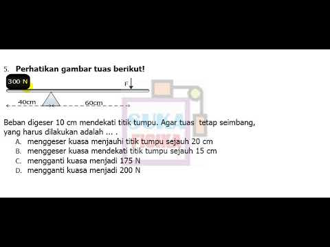 Konsep Mudah Tuas Pengungkit Fisika Smp Youtube