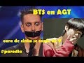 BTS en AGT , cara de cinta lo copia a V en Singularity (parodia)