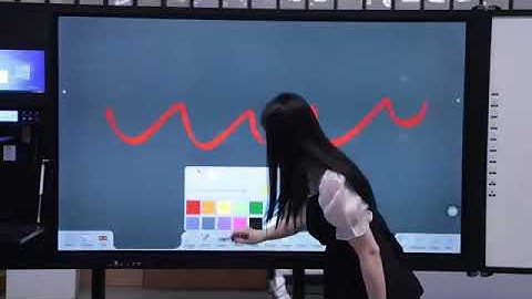 interactive flat panel display 75 inch with recorded drawboard