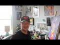 Painting In The Studio | Some Broken Hearts Never Mend