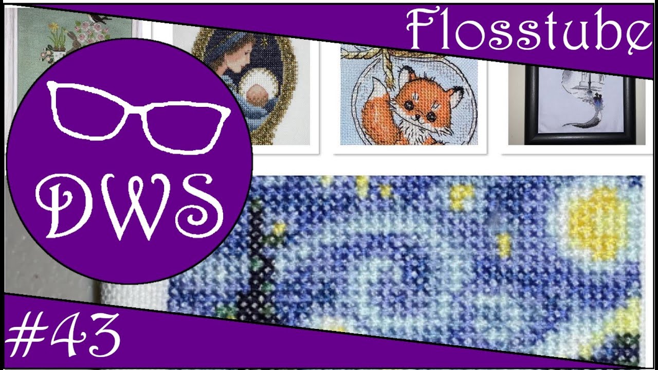 Flosstube 43 June 2023 Cross Stitch Update YouTube