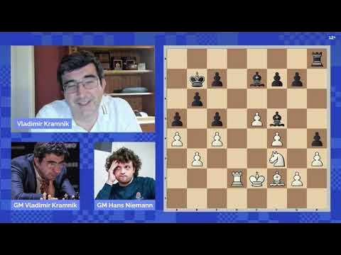 Side by Side - Niemann vs Kramnik - 15 min live & reaction