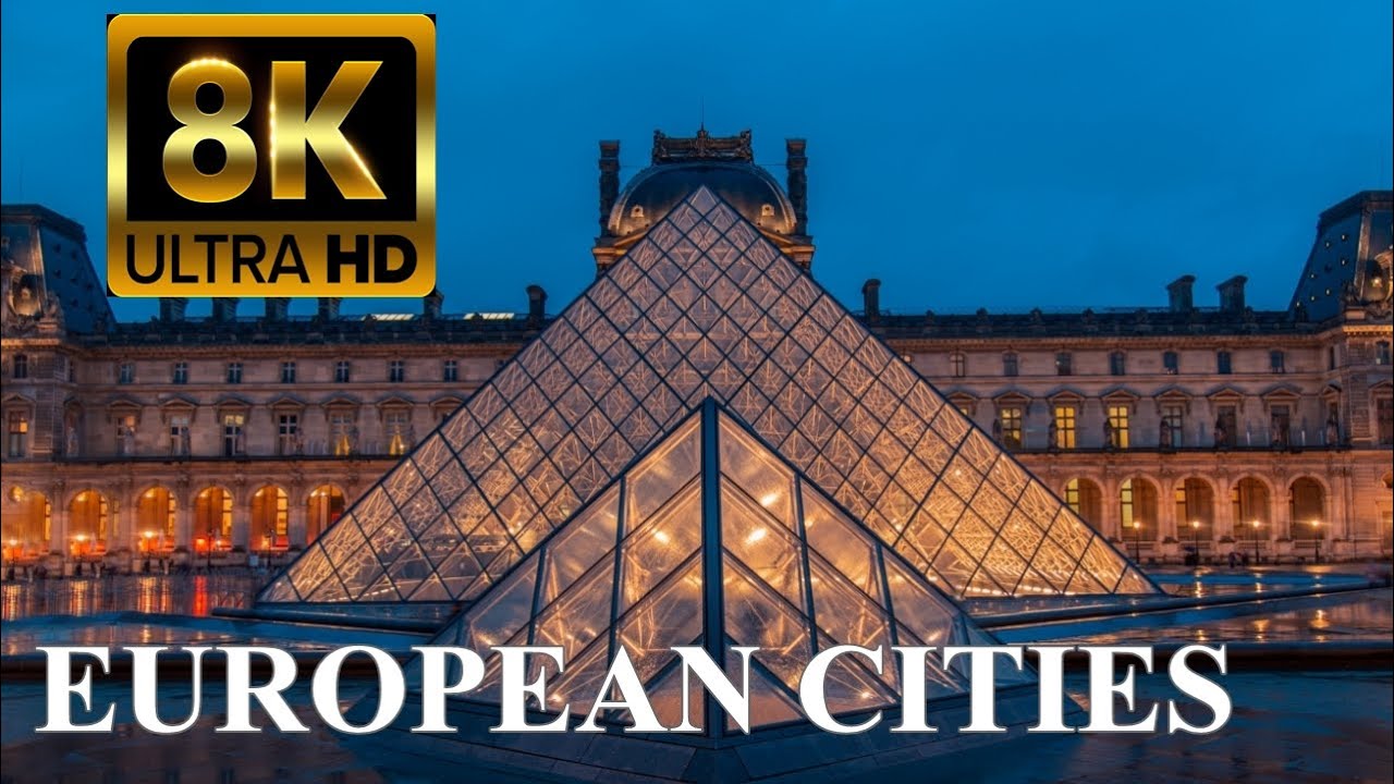 Most Beautiful Cities in Europe 8K Ultra HD Drone Video