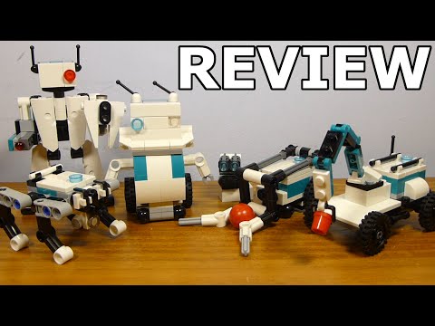 Mindstorms Mini Robots Promo Review Set - YouTube