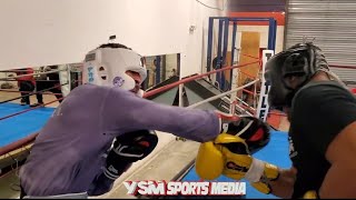 Paul Kroll and Isaiah Wise land BRUTAL shots in Legendary sparring session!!!!!