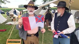 Civil War Chat:  Explanation of Confederate Flags #civilwar