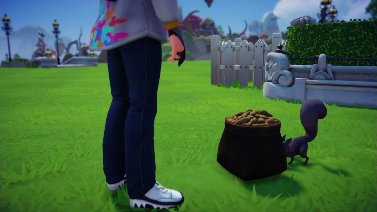 Disney Dreamlight Valley - How To Feed The Squirrels - YouTube