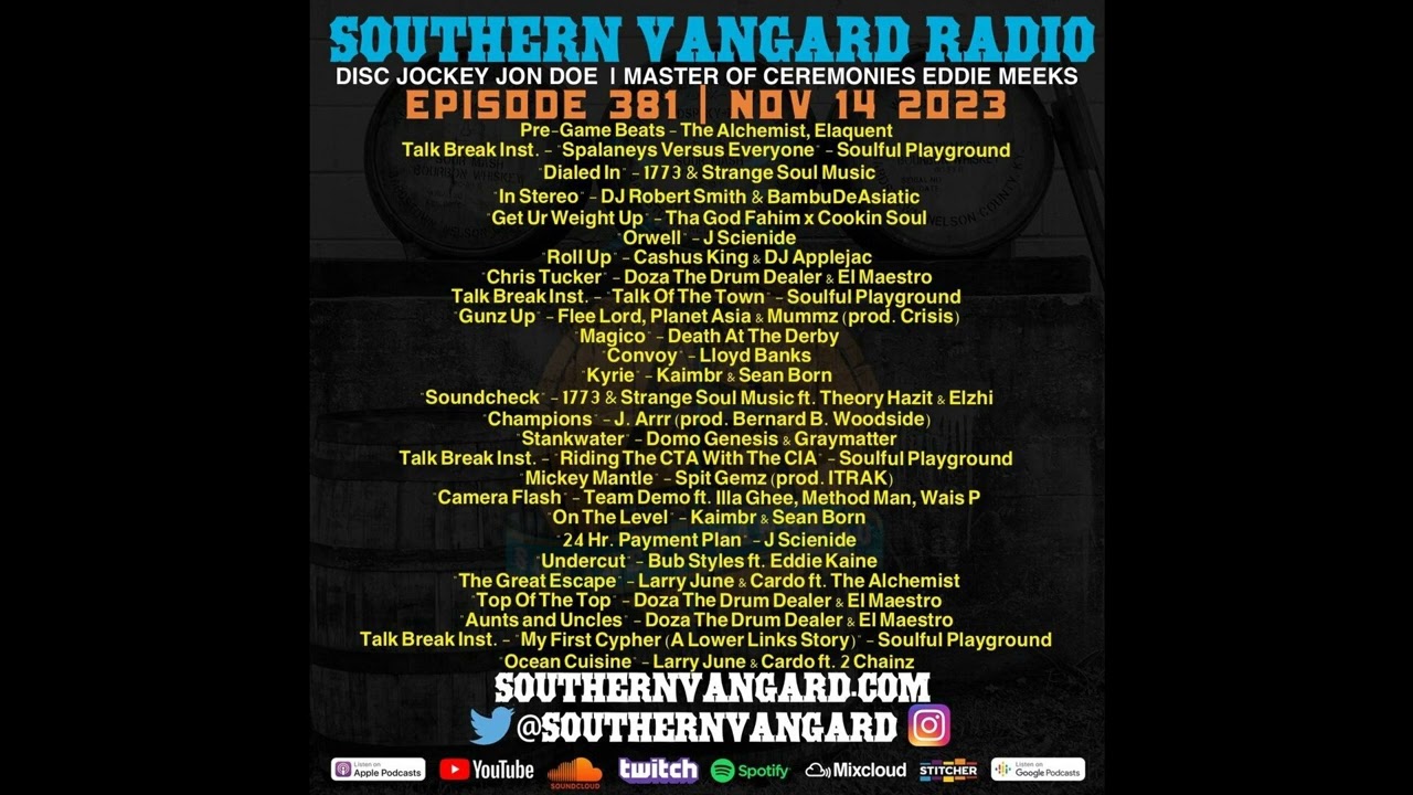 Watch Episode 381 - Southern Vangard Radio on YouTube Watch Episode 381 - Southern Vangard Radio on YouTube