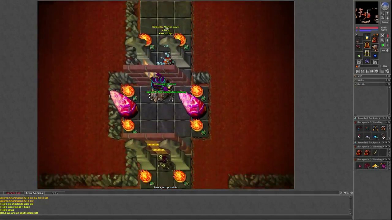 Tibia Demon Helmet Quest - YouTube