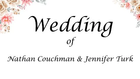 2022-9-10 The Wedding of Nathan Couchman & Jennife...