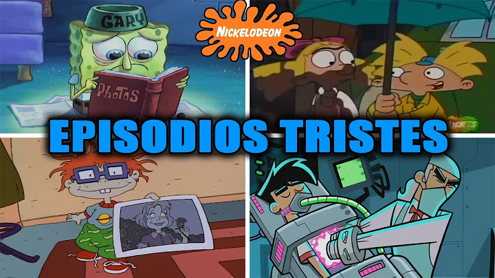 Los 10 EPISODIOS MAS TRISTES en CARICATURAS de NICKELODEON