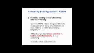 Retrofit Condensing Boiler Applications