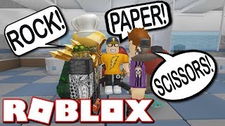 THE CREW PLAYS ROCK PAPER SCISSORS?! (Roblox Murder Mystery 2)