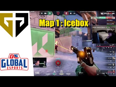 Shanks reacts to GEN.G vs GE | Map 1 | VCT 2025: Pacific Stage 2 |