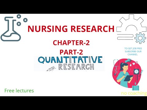 quantitative research in nursing ncbi