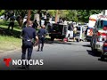 La policía informa sobre los agentes baleados en Carolina del Norte