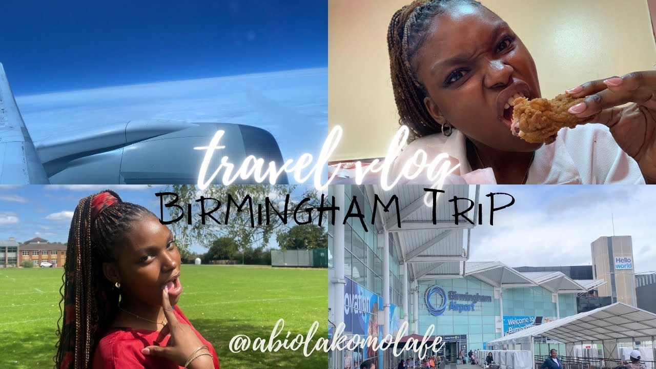 TRAVEL VLOG!!! to Birmingham UK #travelwithme #travelvlog