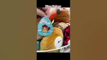 NEW Fall Squishmallows at Five Below