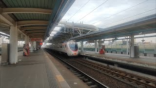 3148次EMU800型西拉雅號區間車員林離站