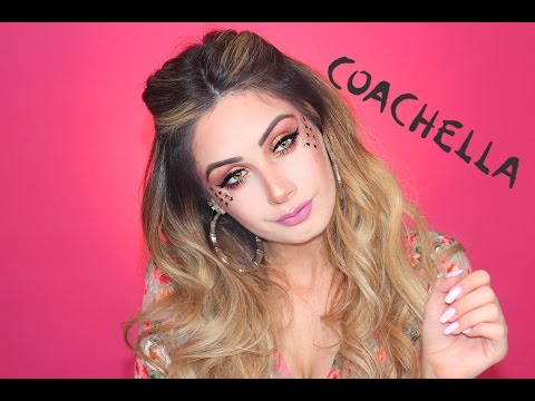 COACHELLA // FESTIVAL Inspired Makeup Look 2017!