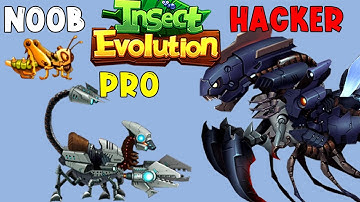 NOOB vs PRO vs HACKER - Insect Evolution Full Gameplay (Part 113)