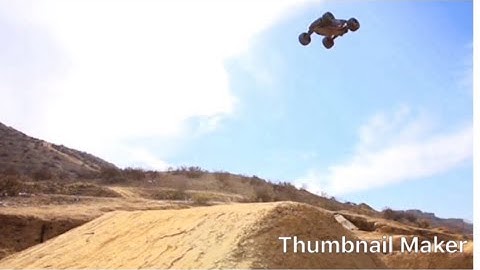 Traxxas Rustler 2wd jump fails!