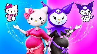 Hello Kitty és Kuromi LOL OMG / 30 Hack és Barkács ötlet a babáknak