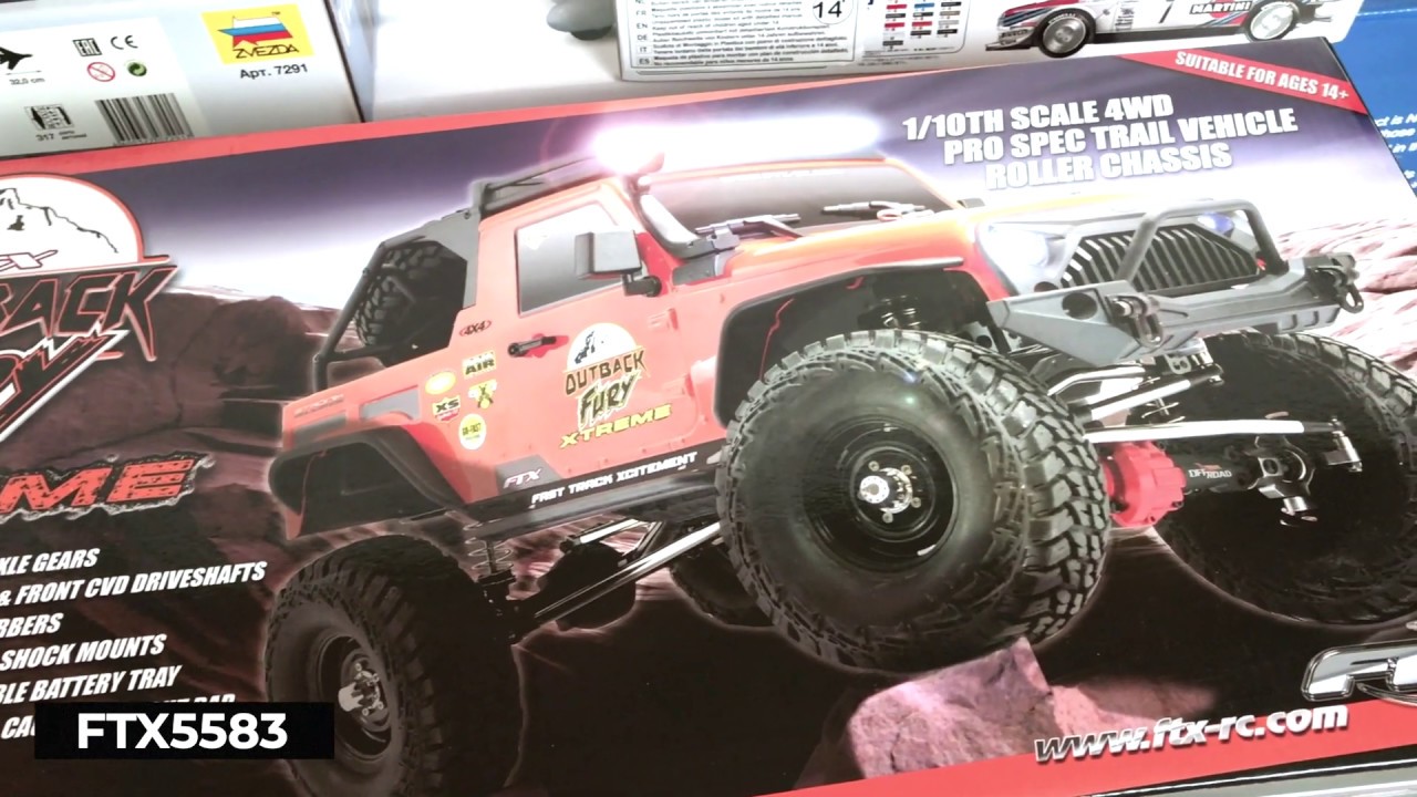 Outback Fury Xtreme 4x4 Scaler 1:10 RTR FTX http://bit.ly/2MsgAqv