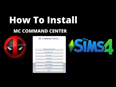 how to install mc command center mod for sims 4