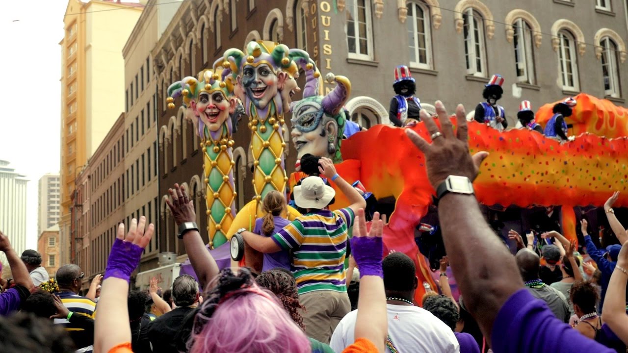 mardi gras 2017 NOLA - YouTube