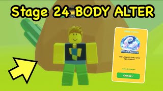 I Unlocked Stage 24 BODY ALTER in Roblox LIFTING SIMULATOR ULTIMATE