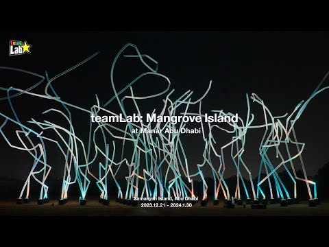 teamLab: Mangrove Island at Manar Abu Dhabi